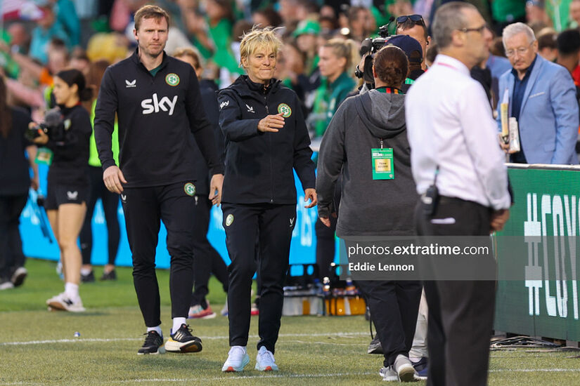 Ireland boss Vera Pauw and her assistant Tom Elmes have picked their squad for the World Cup