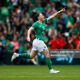 Lucy Quinn celebrating Ireland's opener