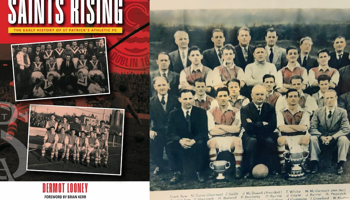 Saints Rising, the first-ever published history of St Patrick’s Athletic.
