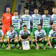 The New Saints FC pose for a team photograph prior to the UEFA Conference League 2024/25 League Phase MD1 match between ACF Fiorentina and The New Saints FC at  on October 03, 2024 in Florence