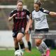 Leah Kelly Sligo Rovers FC and Rachel Doyle Bohemian FC in a race for possession