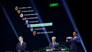 The UEFA Europa Conference League 2022/23 Group Stage Draw on August 26, 2022 in Istanbul, Turkey.