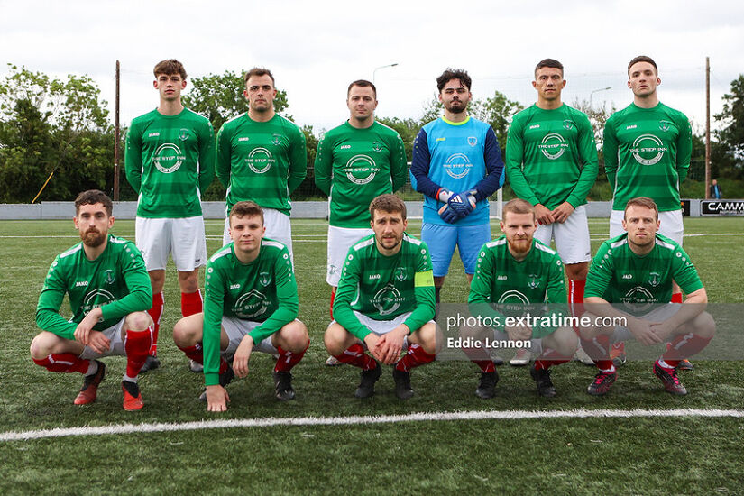 Wayside Celtic starting XI against St Francis in May 2024