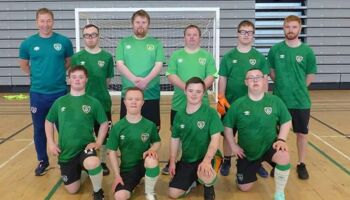 The Republic of Ireland Down Syndrome Futsal Team
