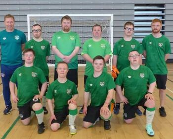 The Republic of Ireland Down Syndrome Futsal Team