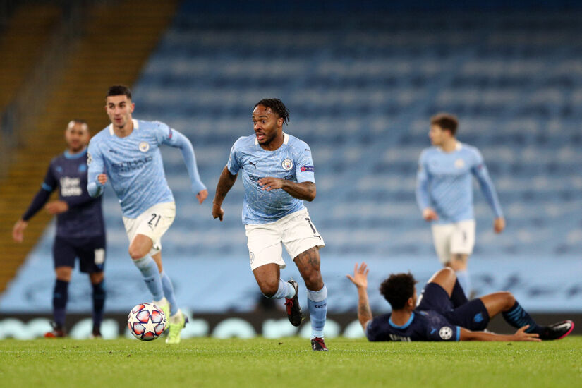 Raheem Sterling of Manchester City 