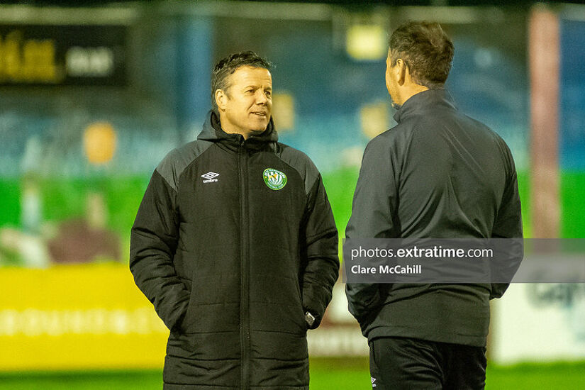 James Keddy pictured in 2020 when he was assistant manager at Bray