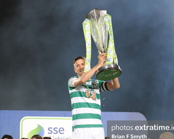 Ronan Finn will lift the league trophy in Tallaght once again on Sunday