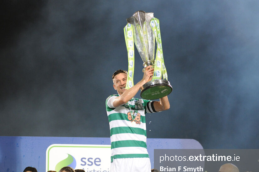 Ronan Finn will lift the league trophy in Tallaght once again on Sunday