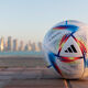 Al Rihla football on the Doha waterfront