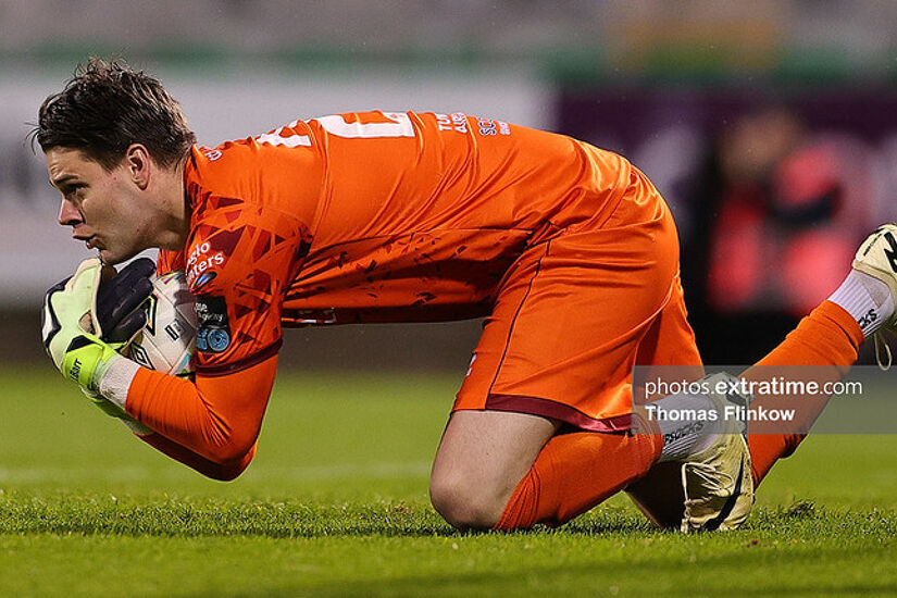 Drogheda United goalkeeper Jethren Barr is a doubt for Thursday's game