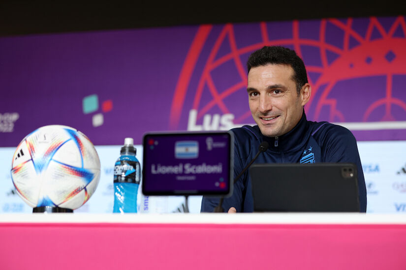 Argentina Manager Lionel Scaloni