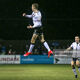 Daniel Kelly celebrates for Dundalk