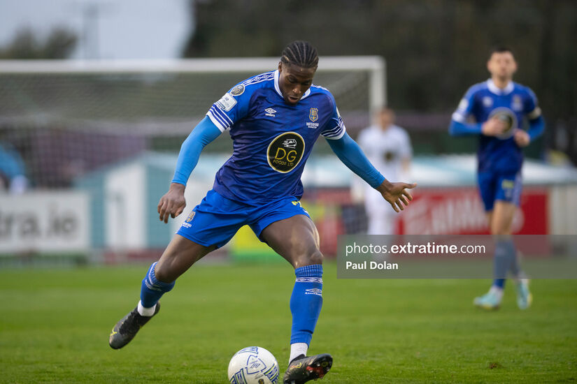 Tunmise Sobowale in action for Waterford during the 2022 season.