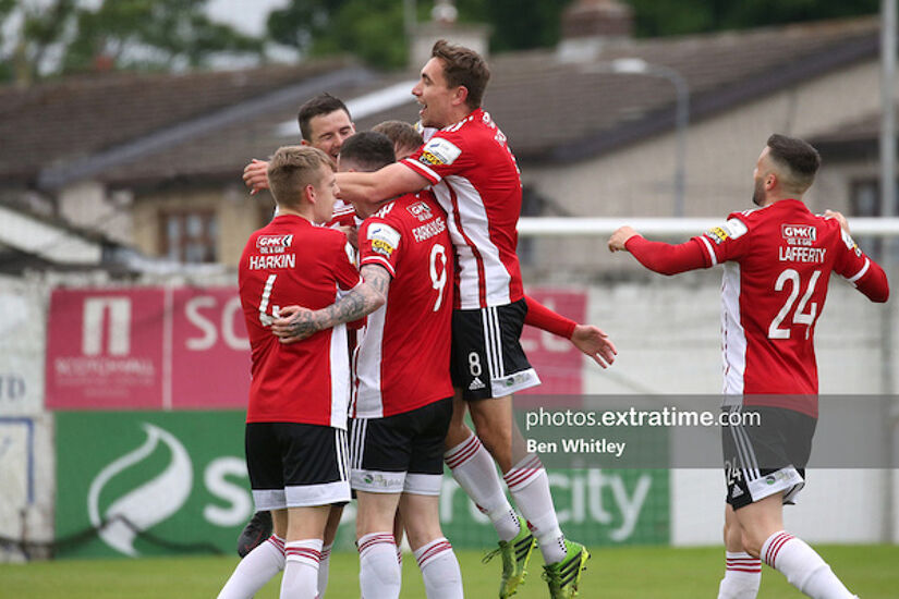 Will Patching was on the double for Derry City 