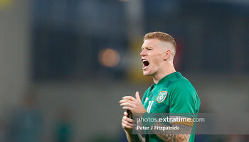 James McClean: 'there is a lot of football to be played between now and the end of the campaign.'