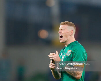 James McClean: 'there is a lot of football to be played between now and the end of the campaign.'
