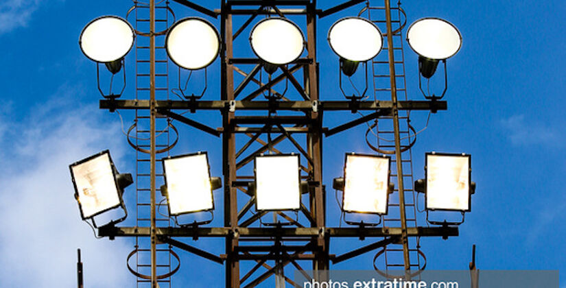 Dalymount Park floodlights