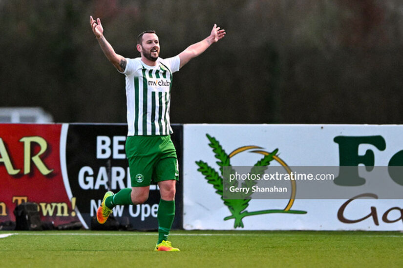 Kurtis Byrne has been an important player for Bray Wanderers this season