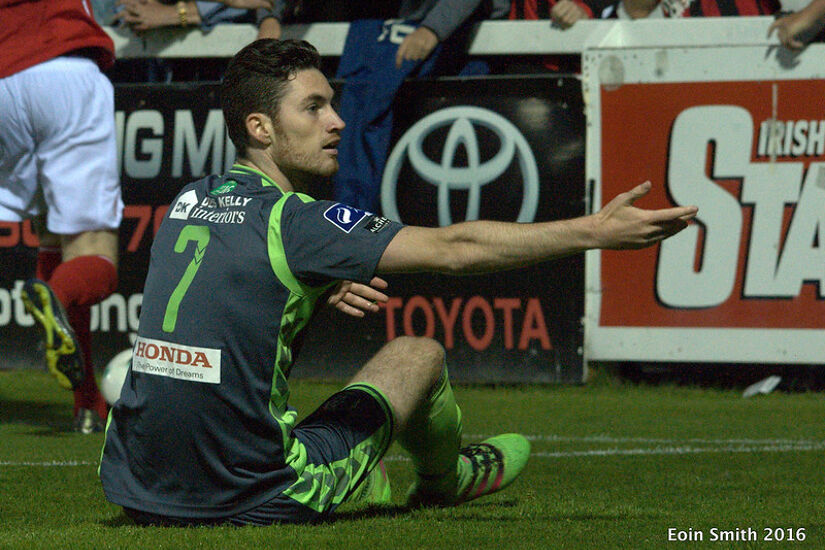 Eoin Wearen in action for Bohemians during his playing days in 2016