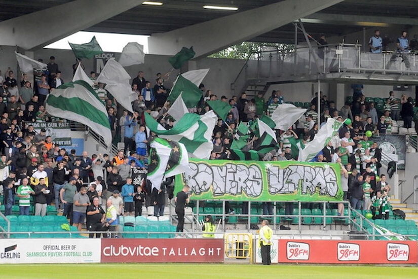 3,500 supporters will be able to attend the home leg of Shamrock Rovers' European play-off