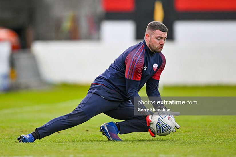 Jack Brady was back in the Treaty nets and he kept a clean sheet versus Cobh