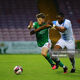 Cian Bargary of Cork City with Carlton Ubaezuonu of Galway United.