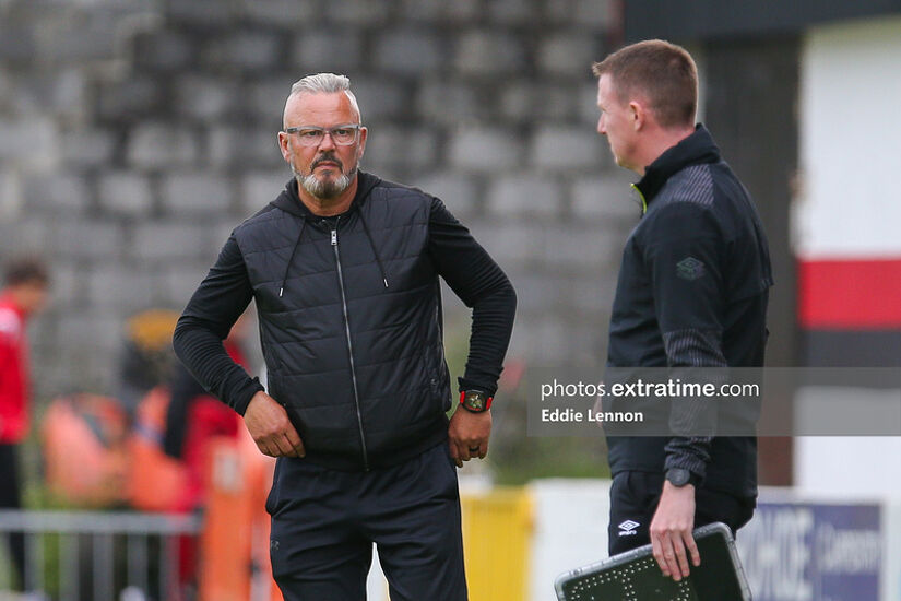 Former Cobh Ramblers boss Stephen Henderson was unable to lead his current club Longford Town to a win over his former side