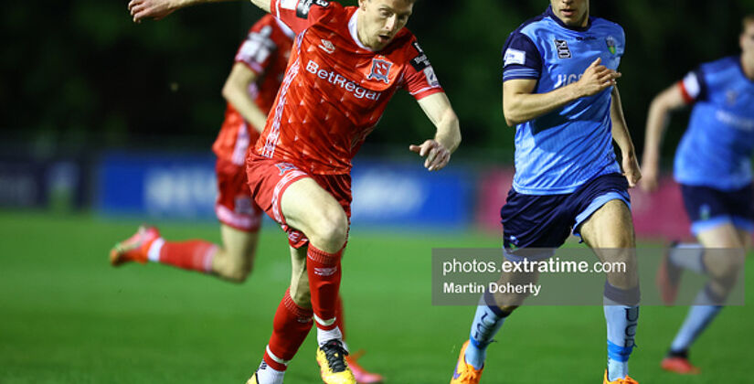 David McMillan opened the scoring against UCD on Friday night