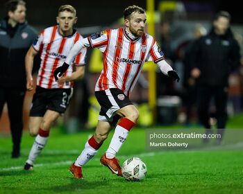 Paul McMullan scored the winner for Derry City