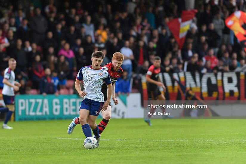 Adam O'Reilly in action for St. Pat's last July