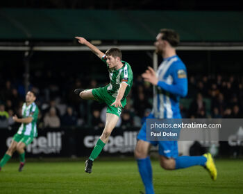 Ben Feeney in action for Bray Wanderers