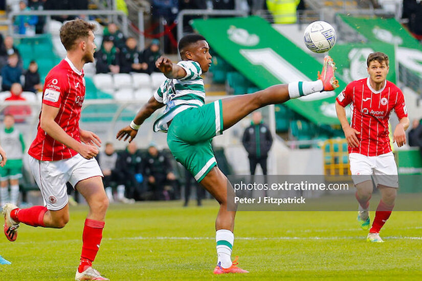 Aidomo Emakhu has three goals in three games in three different competitions