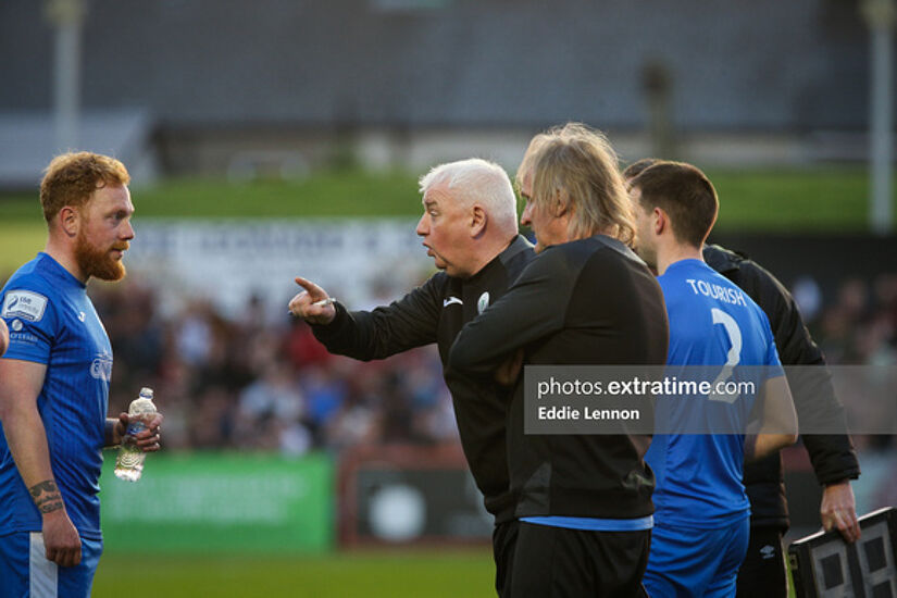 Finn Harps Assistant Manager Gavin Dykes comes up against his former side this evening