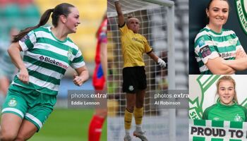 Alannah McEvoy (left), Summer Lawless (centre), Tiegan Ruddy (top right) and Orlaith O'Mahony (bottom right)