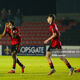 Jordan Adeyemo celebrates scoring for Longford Town