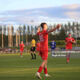 Will Jarvis celebrates his winner for Shelbourne