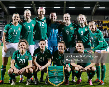 Ireland staring XI ahead of the friendly defeat to Wales in February 2024
