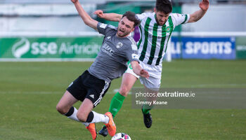 Gordon Walker clashes with Bray's Aaron Barry