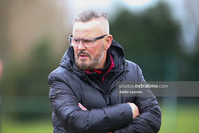 Longford Town boss Stephen Henderson