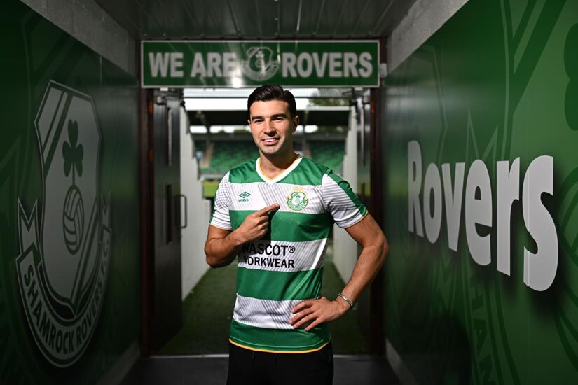 Danny Mandroiu is expected to be available for this week's Europa League Play-Off against PAOK having signed on a short term deal with Shamrock Rovers