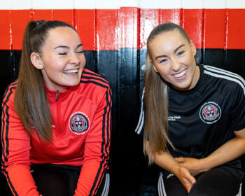 Rachael Kelly and Fiona Donnelly