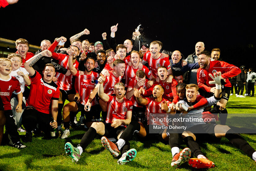 Lucan United have won a league and cup double