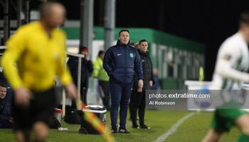 Bray Wanderers head coach Ian Ryan