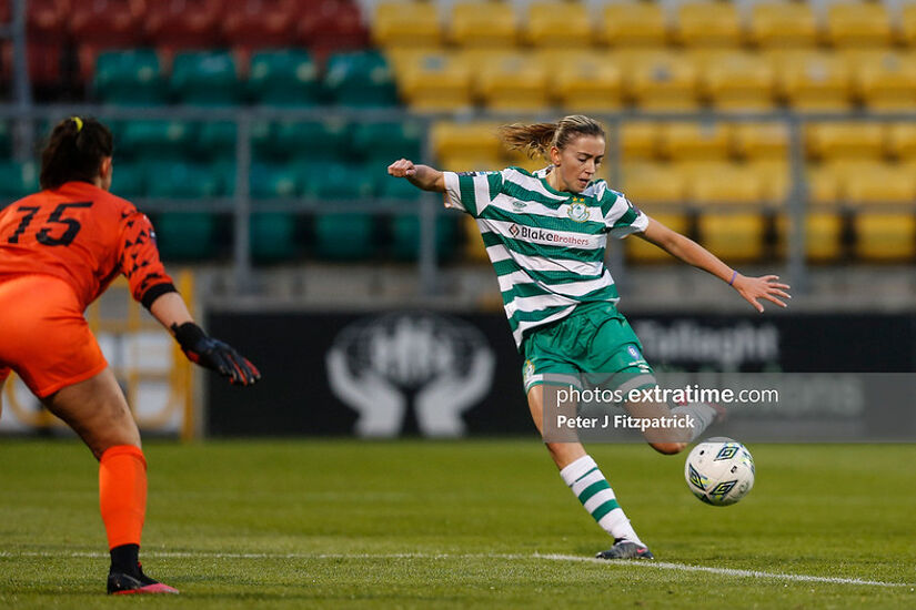 Abbie Larkin scored four for Shamrock Rovers against Killester-Donnycarney