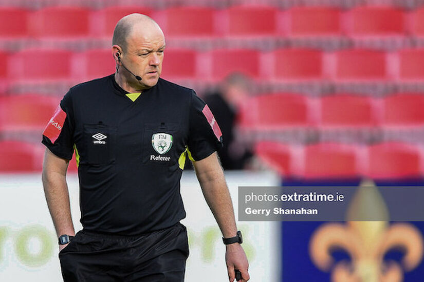 Graham Kelly's decision to allowed the Rovers equaliser to stand despite Derry protests