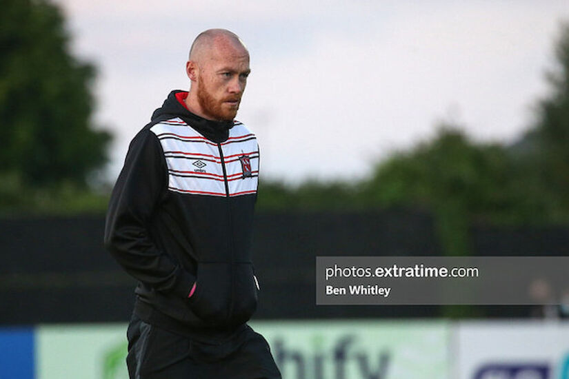 Dundalk skipper Chris Shields played his 349th and last game for the Lilywhites