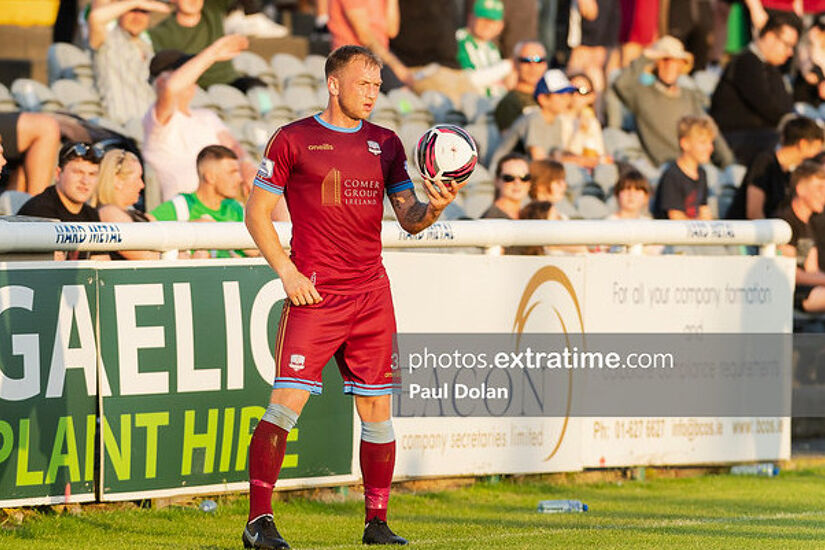 Stephen Walsh was the late winner for Galway United in Limerick