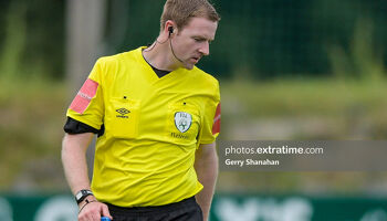 Referee John McLoughlin