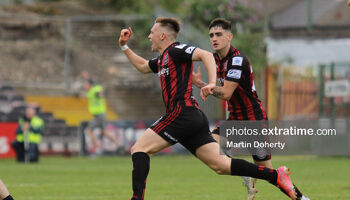 Andy Lyons one of three Bohs players in the Ireland under-21 squad